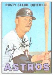 1967 Topps Baseball Cards      073      Rusty Staub